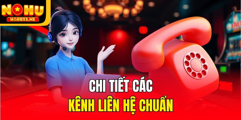 Chi tiết các kênh liên hệ chuẩn